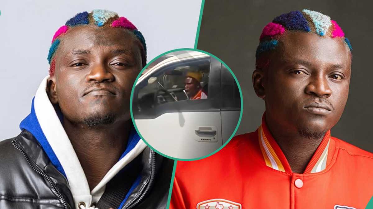 Drama As Portable Engages in Street Brawl in New Car, Clip of His ‘Weapon’ Trends: “He Can’t Change”