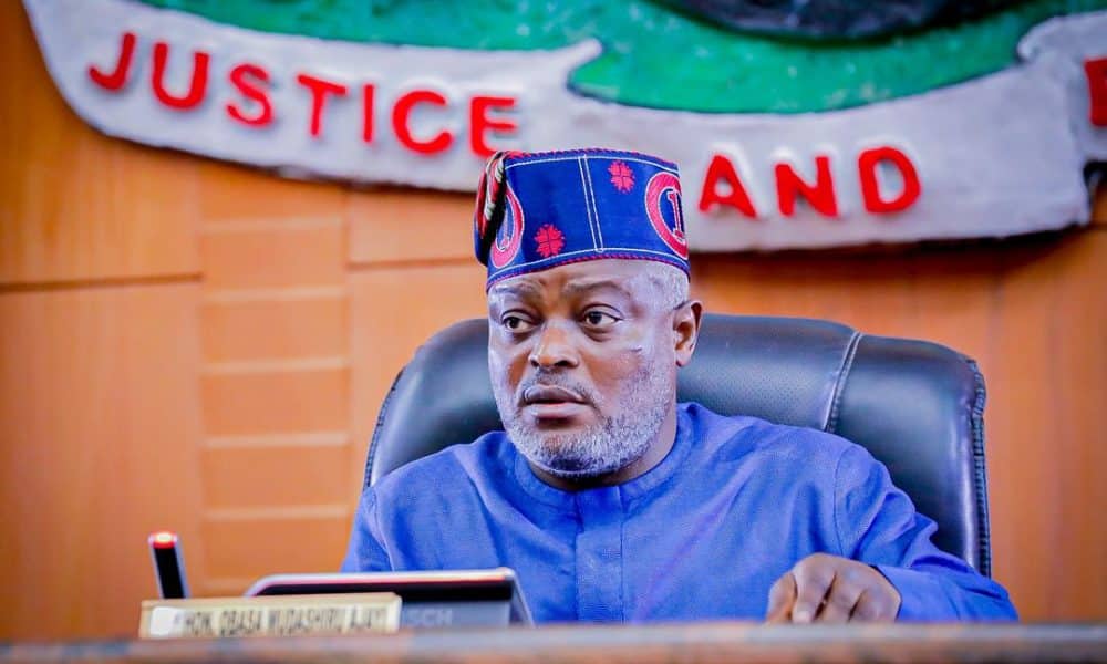 Enough Is Enough - APC Members Storm Street, Beg Tinubu To Stop Obasa's Alleged Imposition Of Candidates