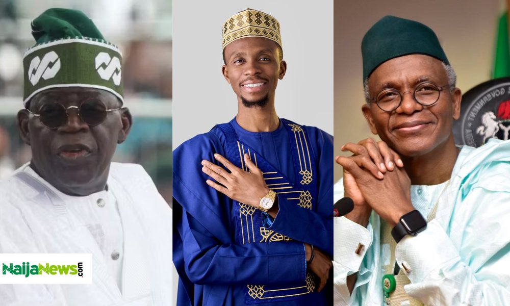 'He Could Be A Spy' - Nigerians React As El-Rufai's Son, Bello Declares Support For Tinubu's Re-election