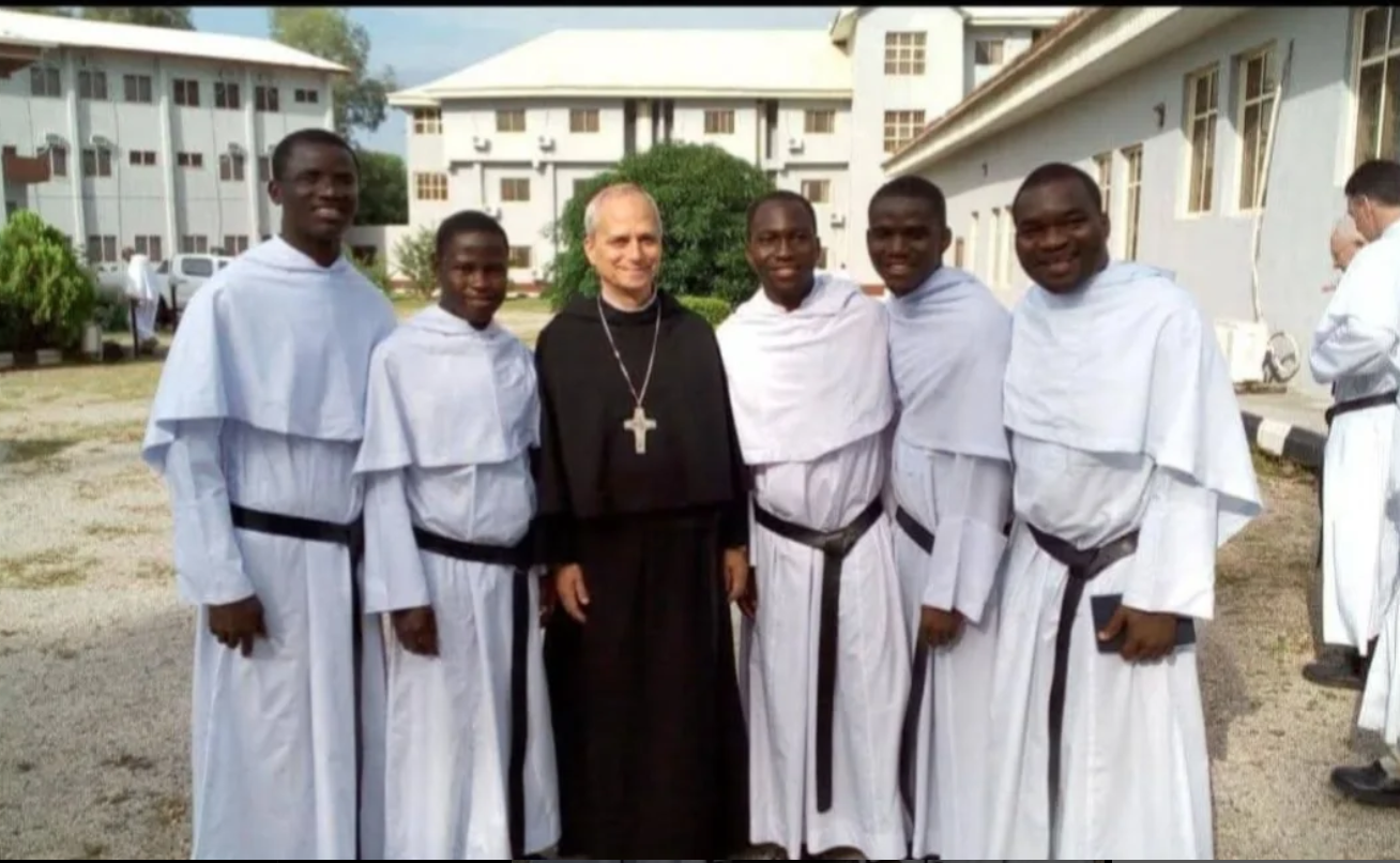 Reactions as old photo of Pope Leo XIV in Nigeria years ago surfaces