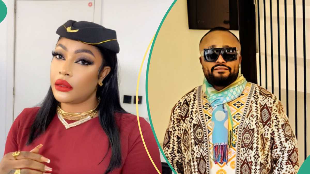 “Spent N300m”: Angela Okorie’s Ex- Lover Cries Out As He Begs Her, Actress Attacks Him With Receipts